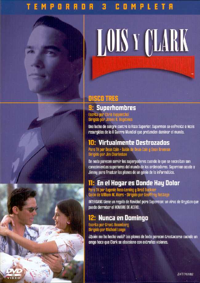 LOIS AND CLARK THE NEW ADVENTURES OF SUPERMAN THIRD SEASON