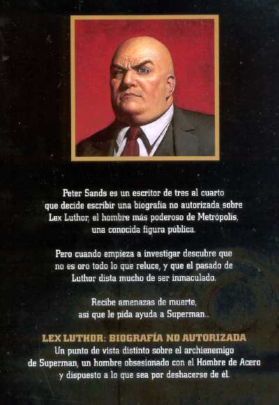 LEX LUTHOR BIOGRAFIA NO AUTORIZADA