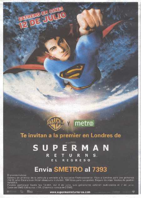 SUPERMAN RETURNS