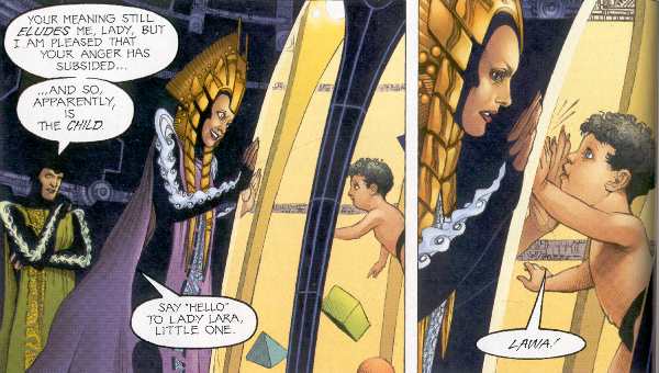 SUPERMAN LAST SON OF EARTH 1