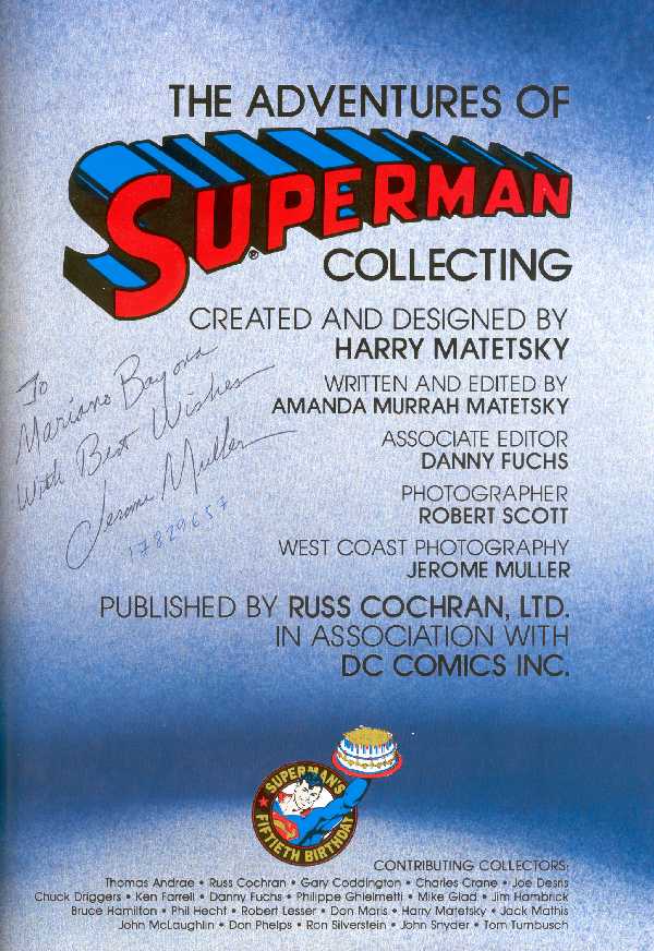 THE ADVENTURES OF SUPERMAN COLLECTING