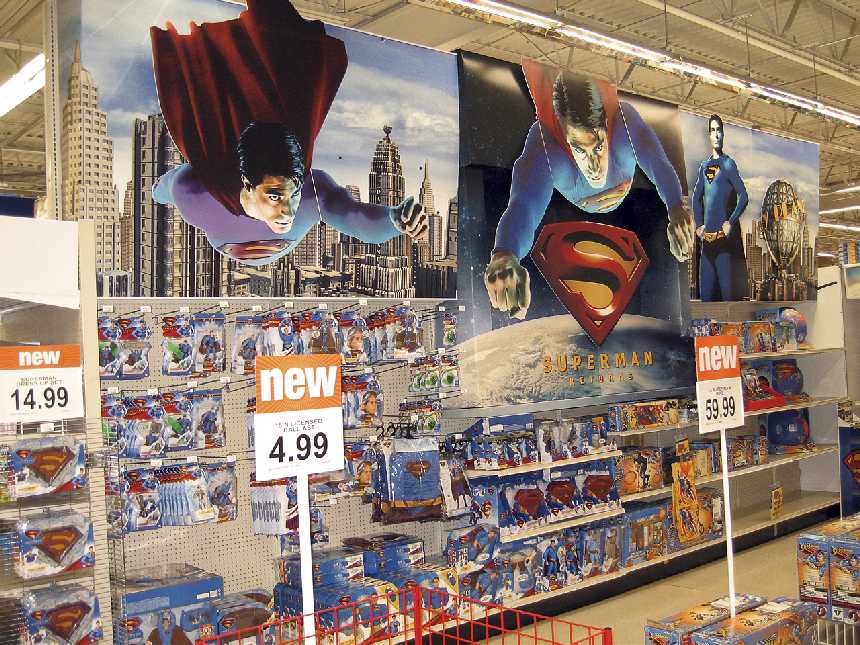 SUPERMAN RETURNS MERCHANDISING