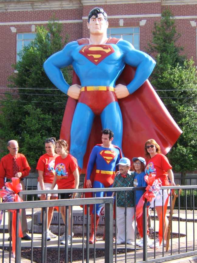 MUSEO DE SUPERMAN EN METROPOLIS, ILLINOIS, USA