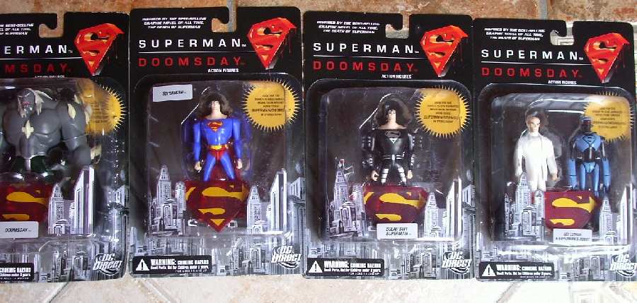 MUÑECOS DE SUPERMAN DOOMSDAY