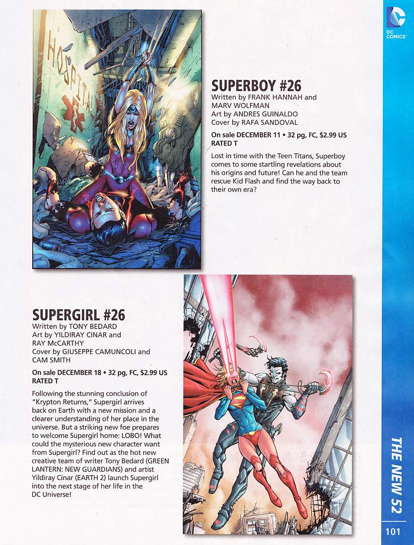 SUPERMAN PREVIEWS OCTUBRE 2013