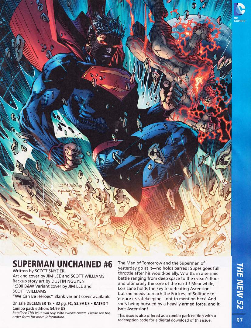 SUPERMAN PREVIEWS OCTUBRE 2013