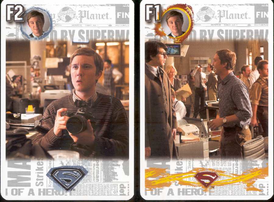 SUPERMAN RETURNS CARDS FROM POLONIA