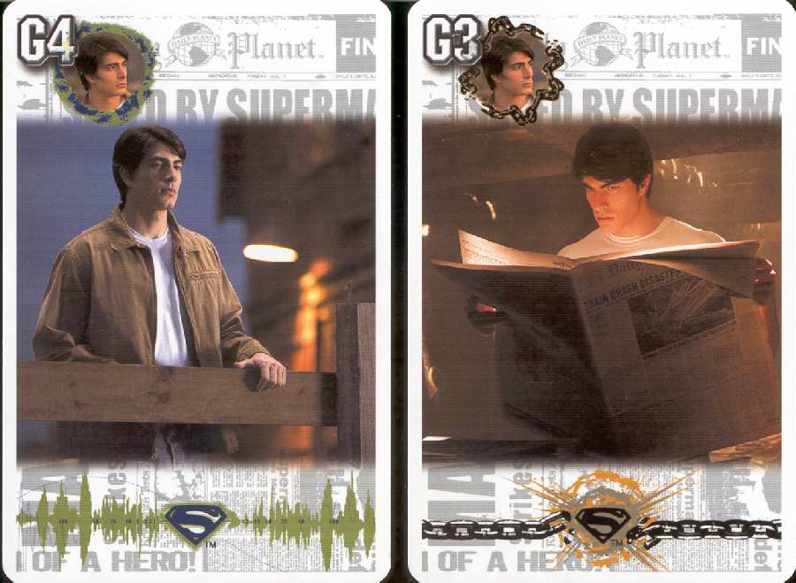 SUPERMAN RETURNS CARDS FROM POLONIA