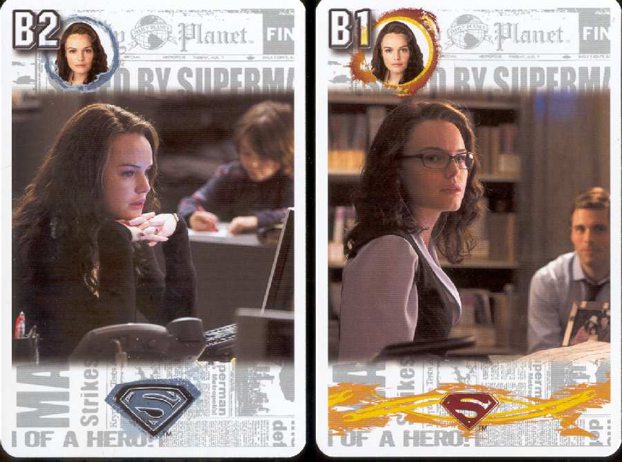 SUPERMAN RETURNS CARDS FROM POLONIA