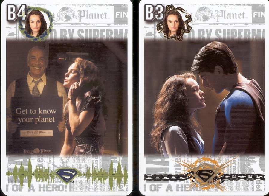 SUPERMAN RETURNS CARDS FROM POLONIA