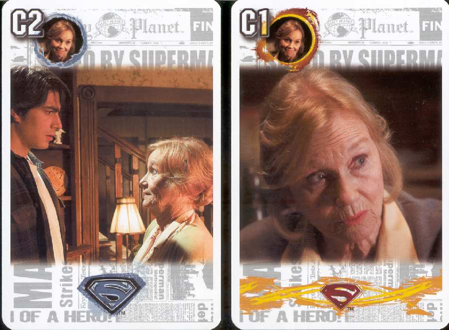 SUPERMAN RETURNS CARDS FROM POLONIA