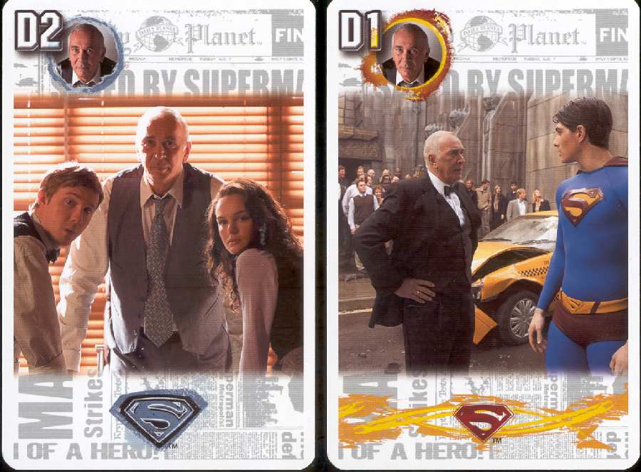 SUPERMAN RETURNS CARDS FROM POLONIA