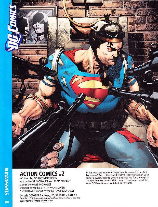 ACTION COMICS #2 COVER ART