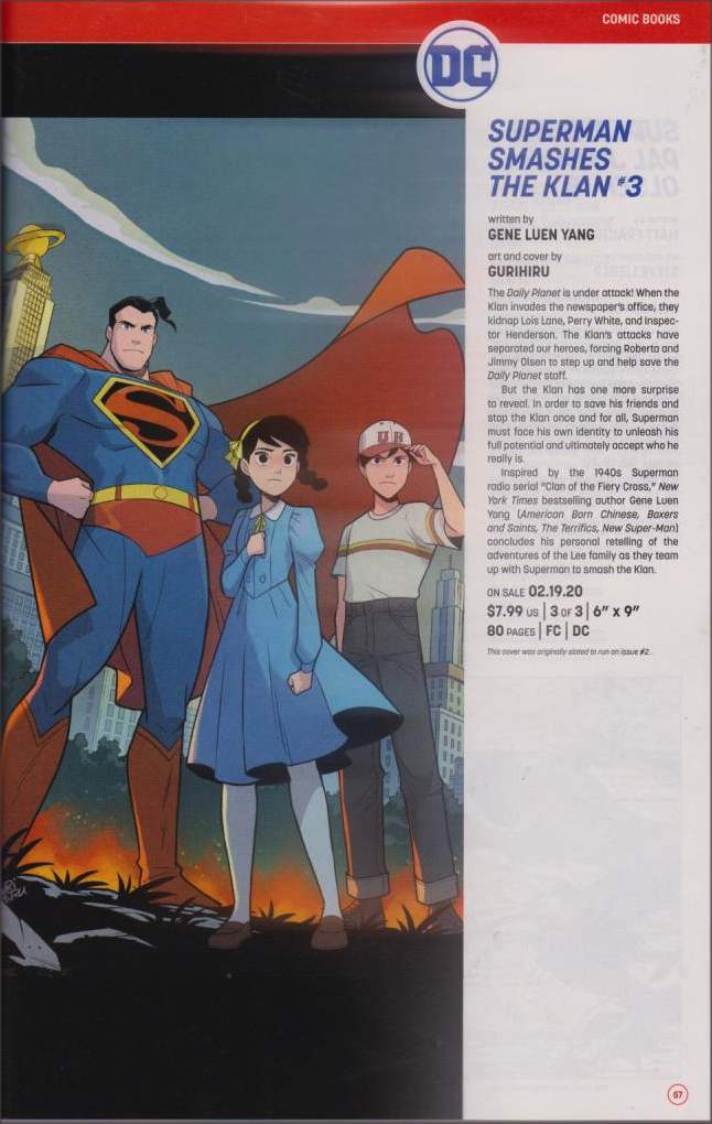 DV PREVIEWS FEBRUARY 2020