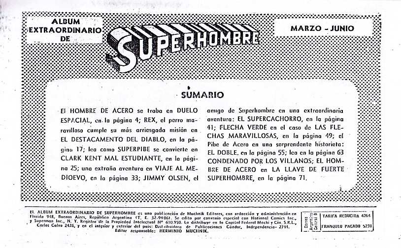 SUPERMAN ARGENTINA