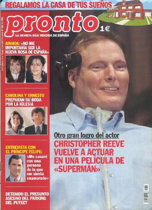 CHRISTOPHER REEVE EN PRONTO