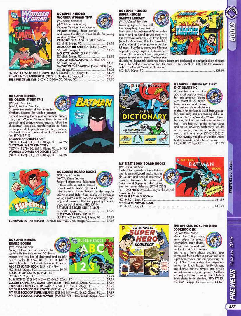 PREVIEWS FEBRUARY 2016