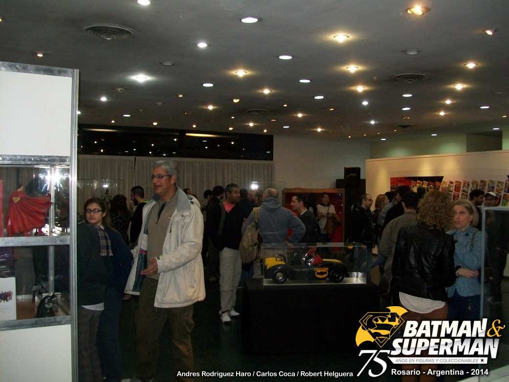 MUESTRA BATMAN SUPERMAN ROSARIO 2014