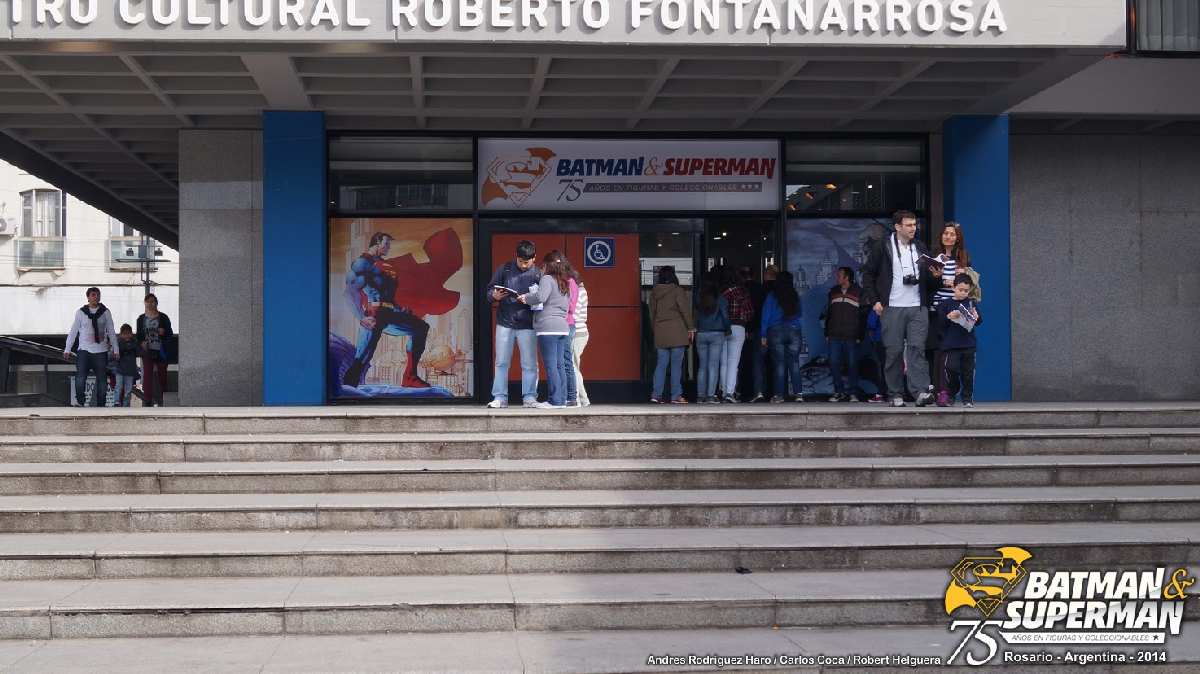 MUESTRA BATMAN SUPERMAN ROSARIO 2014