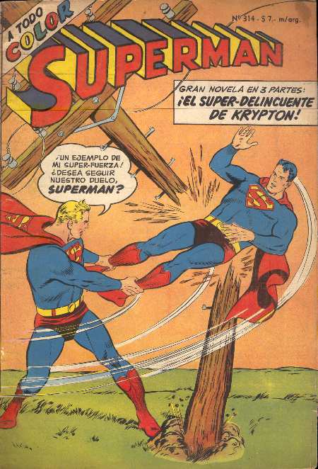 SUPERMAN 314 DE MUCHNIK EDITORES