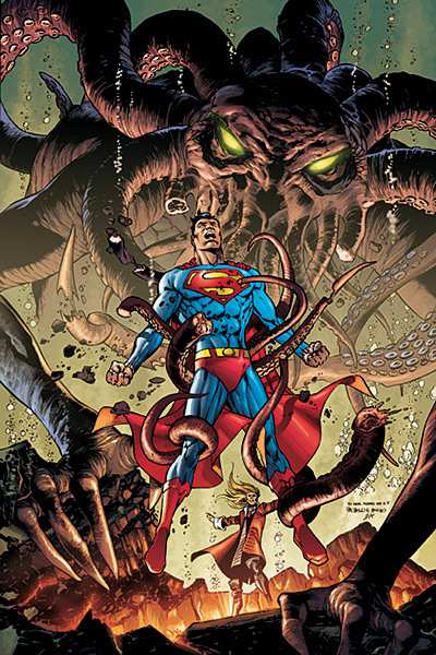 SUPERMAN ANNUAL 13 ART