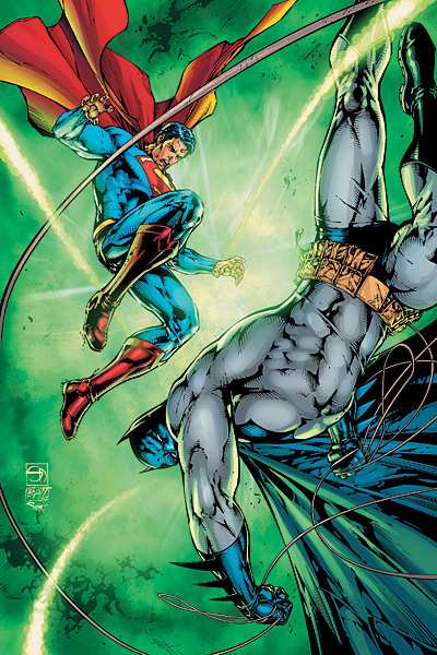 SUPERMAN BATMAN #49 ART