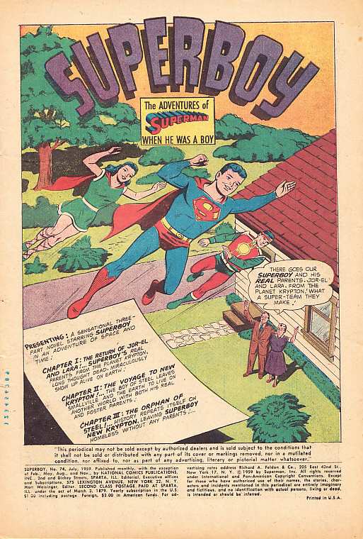 SUPERBOY #74