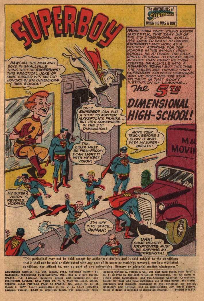 ADVENTURE COMICS 396