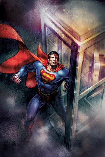 SUPERMAN CONFIDENTIAL 8 ART