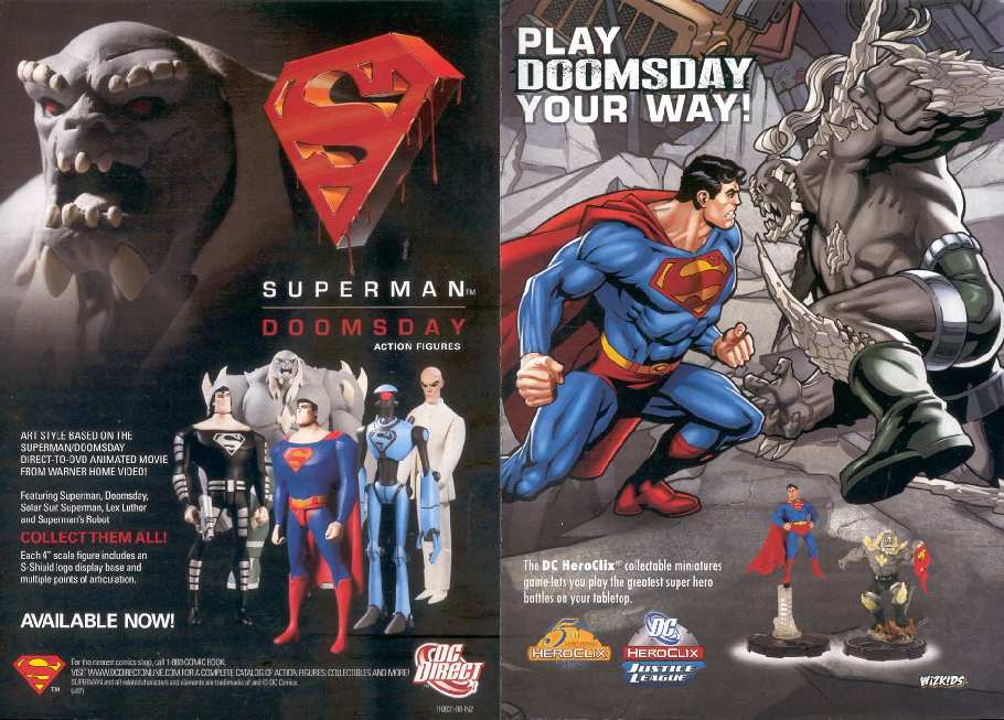 SUPERMAN DOOMSDAY DVD