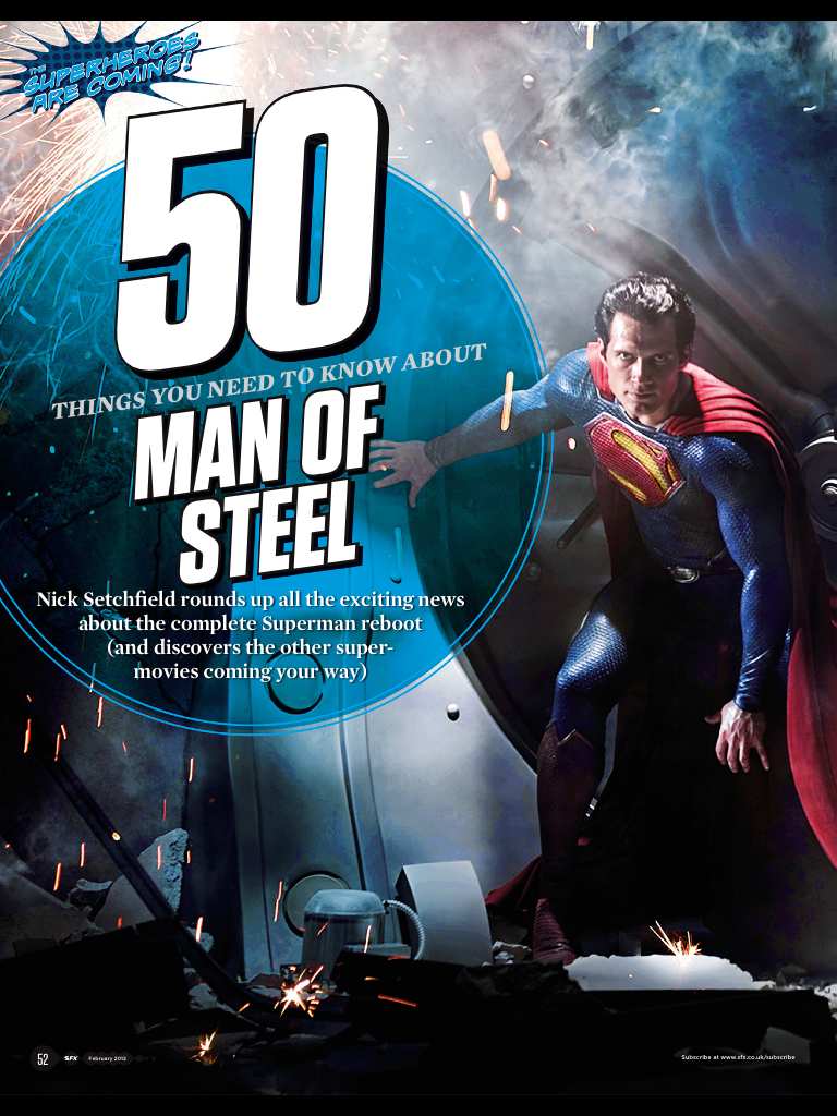 MAN OF STEEL IN SFX