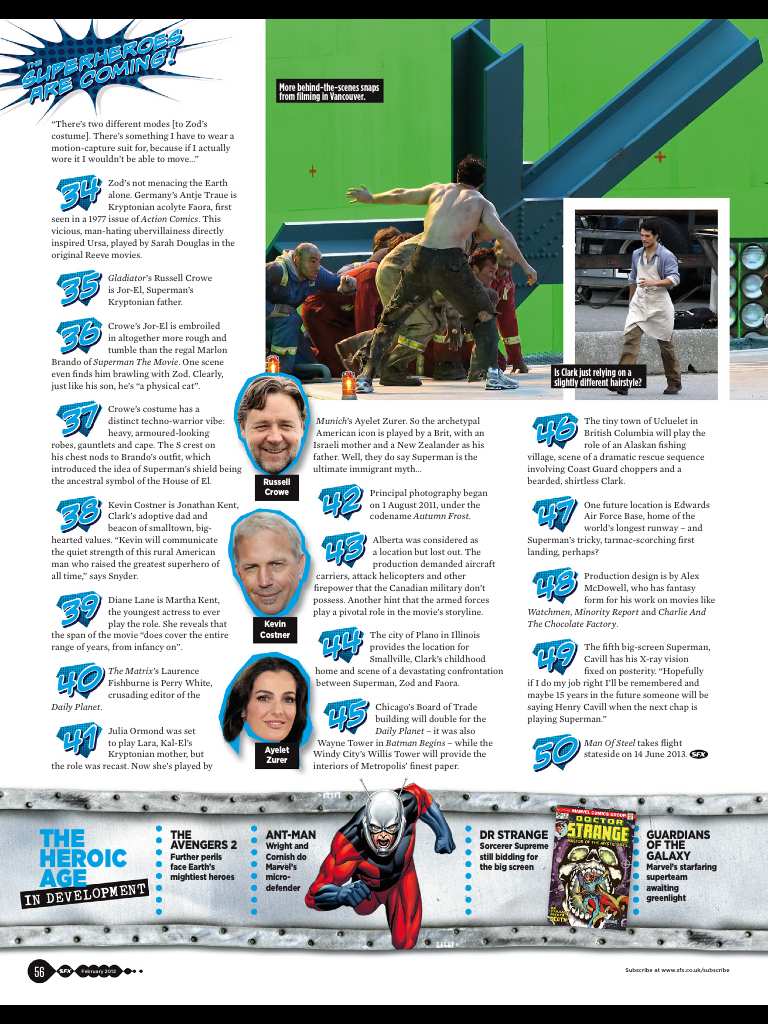 MAN OF STEEL IN SFX