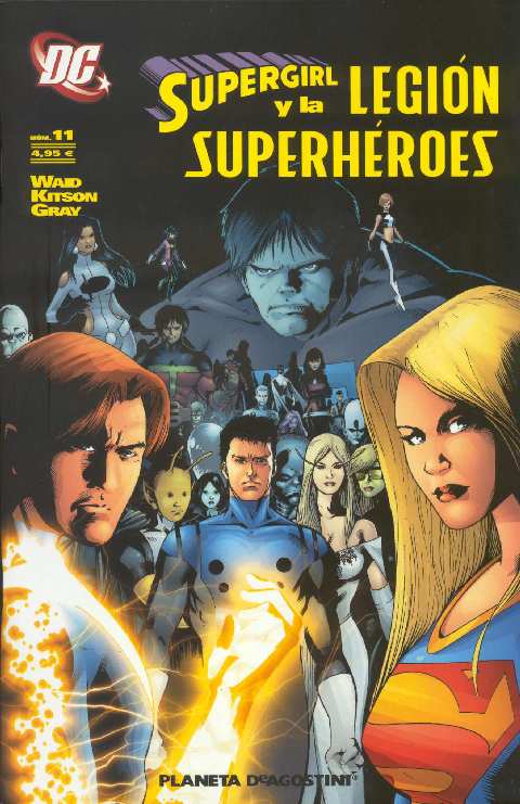 SUPERGIRL Y LA LEGION 11 PLANETA DEAGOSTINI