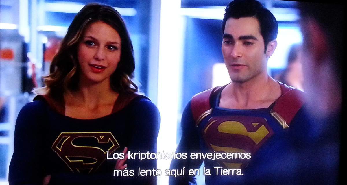 SUPERMAN IN SUPERGIRL