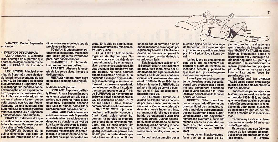 SUPERMAN SITGES 1988