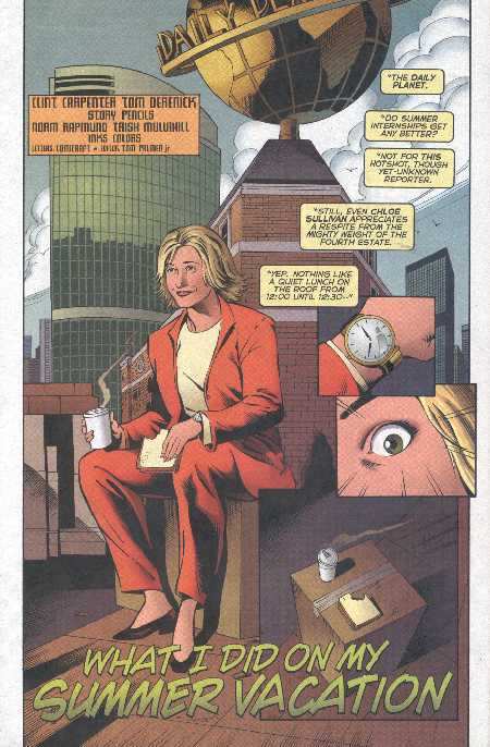 CHLOE SULLIVAN IN COMICS