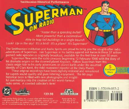 SUPERMAN EN LA RADIO