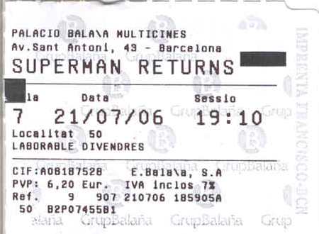 SUPERMAN RETURNS