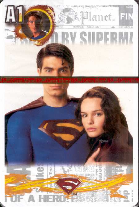 SUPERMAN RETURNS CARDS