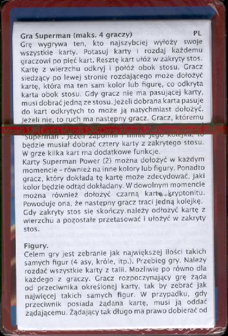 SUPERMAN RETURNS CARDS