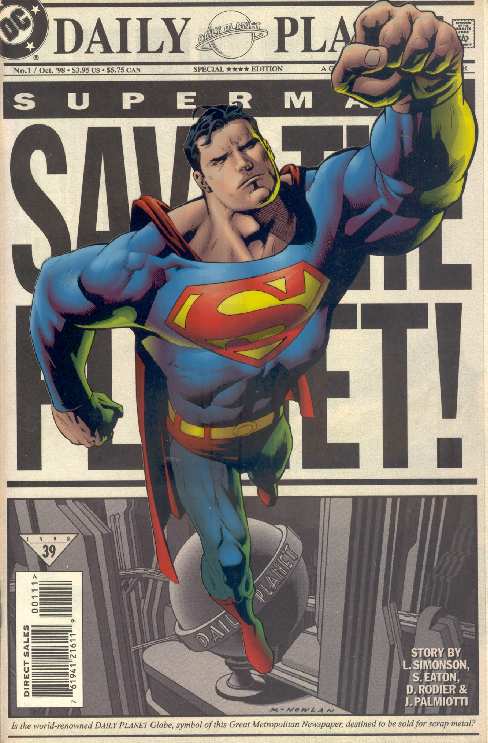 SUPERMAN SAVE THE PLANET