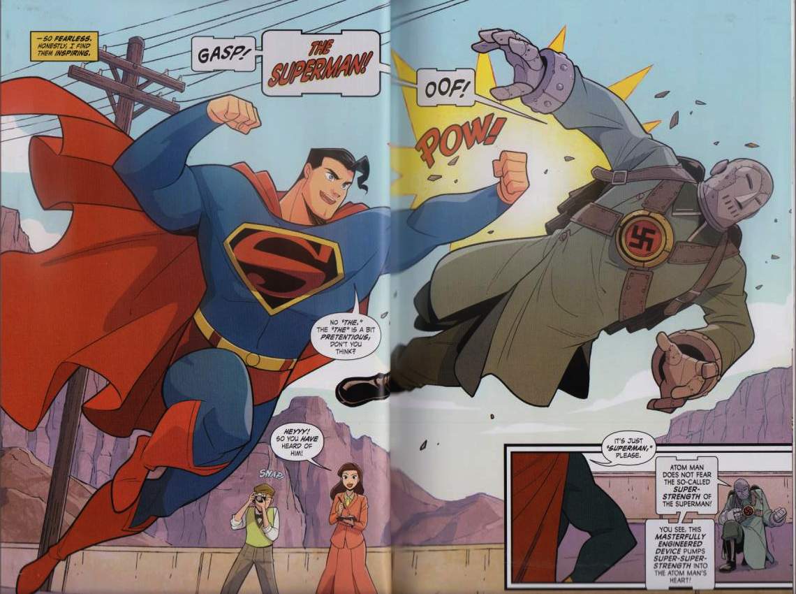 SUPERMAN SMASHES THE KLAN