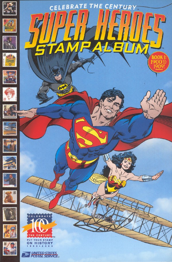 SUPER HEROES STAMP ALBUM 1