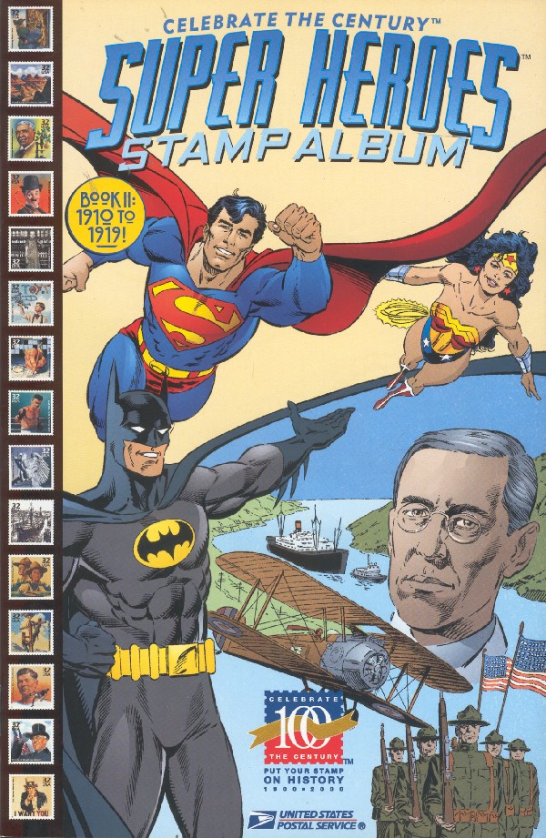 SUPER HEROES STAMP ALBUM 2