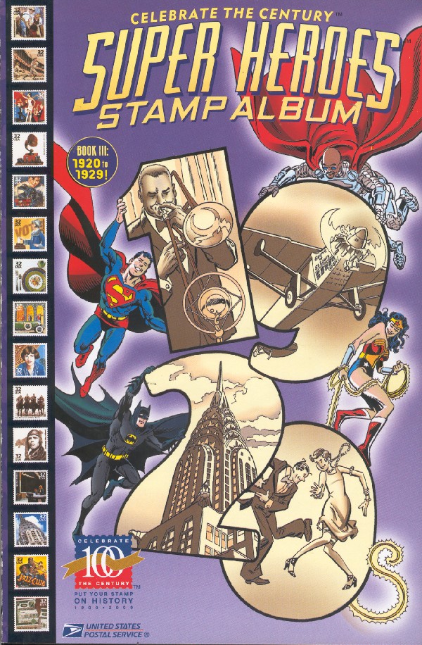 SUPER HEROES STAMP ALBUM 3