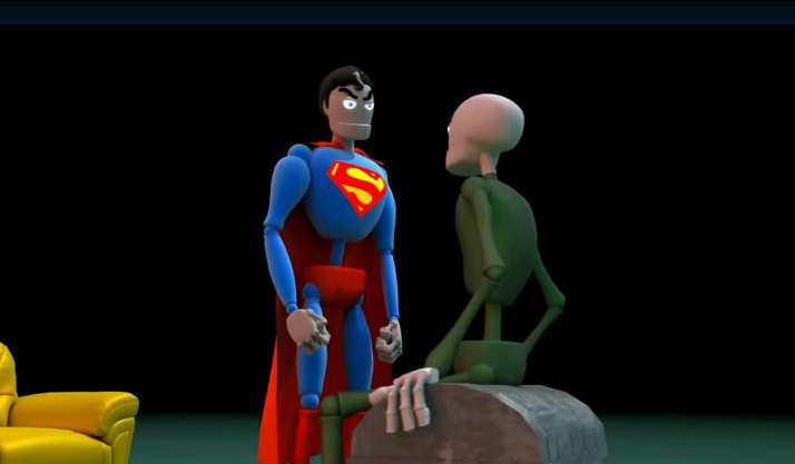 SUPERMAN Y LUTHOR