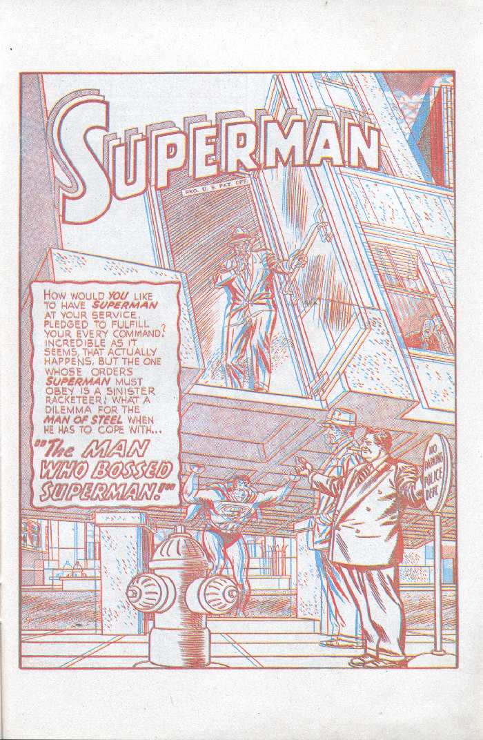 SUPERMAN 3D 1953