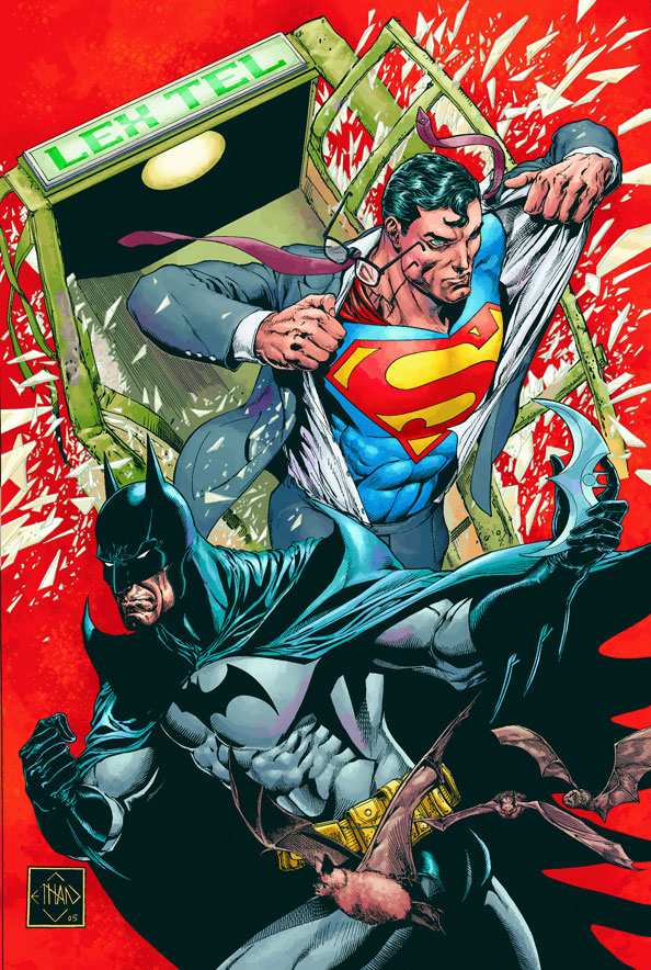 ARTE PARA SUPERMAN BATMAN 50