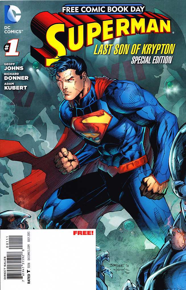 SUPERMAN FREE BOOK APRIL