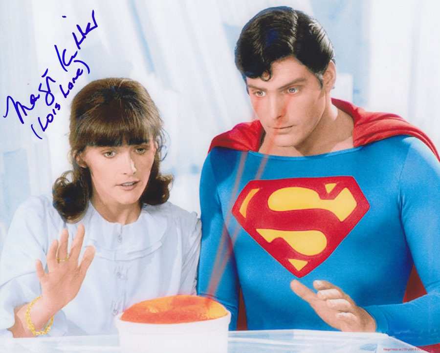 MARGOT KIDDER CON SUPERMAN